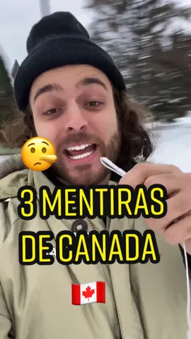 Estas son las 3 mentiras 🤥 que más las personas creen de Canadá.  Sígueme y pregúntame lo que sea de Canadá 🇨🇦  #dominicanosencanada #latinosencanada🇨🇦 #emigraacanada 
