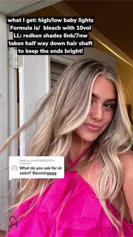 Replying to @user15765552975 #hair #haircolor #blonde #hairstyle #haircut #hairtok #hairtutorial 