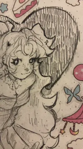 PRINCESSCORE CUZ WHY THE HELL NOT #princess #drawing #art #GenshinImpact32 #trendart #fyp #foryoupage #fandom #oc #sketchbook #sketch #princesscore #crown