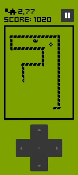 Snake Classic Retro Nokia 1056 Points #mobile #snake #nokia #nokia3310 #playstore #2022 #snakes #indie #game #gamer #android #ios #unity #retro