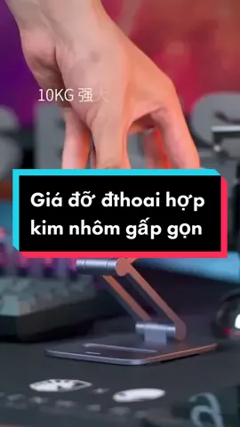 BASEUS: Giá Đỡ Điện Thoại iPad Hợp Kim Nhôm Xếp Gọn Baseus Desktop Biaxial Foldable Metal Stand.  Việc sử dụng điện thoại/ máy tính bảng thời gian dài sẽ gây mỏi tay, khó chịu nhưng nếu để trên mặt bàn làm việc thì vừa vướng víu, góc nhìn không thoải mái và dễ gây trầy xước điện thoại của bạn. Baseus Biaxial Desktop với thiết kế sang trọng, nhỏ gọn, làm bằng kim loại chắc chắn khả năng xếp gọn tiện dụng, dễ dàng mang theo có thể dùng iPhone/ iPad và hầu hết smartphone và tablet ( 13inch trở xuống) sẽ giúp bạn giải quyết hiệu quả các vấn đề trên. #baseus #giáđỡ #giáđỡđiệnthoại #stand #holder #phone #kimloai #metal #côngnghệ #congnghe #xuhuong #xhuong #xh #xuhuongtiktok #xuhuong2022 #xuhuongtiktok2022 #xuhuongcongnghe