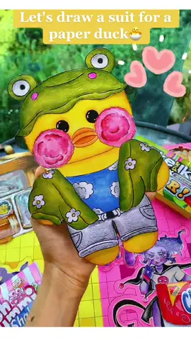 I subscribe for gifts in the comments🫶#recommendations #art #handmade #paperduck 