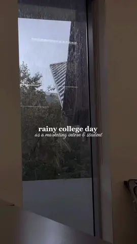 #rainyday #collegelife #collegestudent #marketingintern #marketinstudent #cpp #calpolypomona 