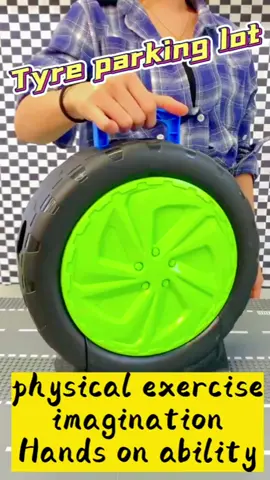 #for you#tiktok#fyp#Tyre parking lot#children#Love#toys