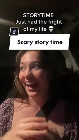 When they screamed back at me, 💀 I’m calling it - that fright made me officially deceased. #carchats #scared #storytime #onlydogscanhearthis 