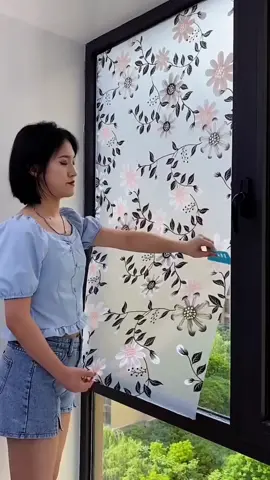 window stickers self adhesive glass privacy frosted glass wallpaper waterproof Tinted Door Sticker#TikTokShop1111Budol #TikTokShopSuperDeals #LemonSquareHoliDIYDessertReaction #glasssticker #glass 