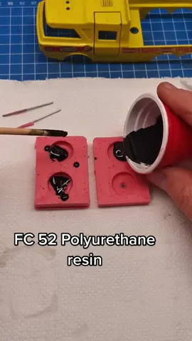 Making parts of diecast models - resin wheels 🛞 More on my YouTube: Paul Restorer🎬.                     #fypシ #diecast #dinkytoys #matchboxcars #hotwheels #majorette #corgitoys #restoration #carmodels #dc #wheels 