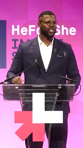 📣 PSA to all men and boys: we need you to act as allies to accelerate gender equality.  #winstonduke shows us how you can take action in your everyday life. Join him and use your voice.  #heforshe #justsaybro  