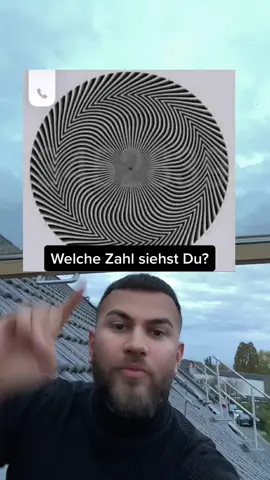 Welche Zahl siehst Du? 🤯 #rätsel #wissen #augentest #schlau #auge 