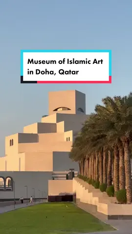Qatar’s Museum of Islamic Art in Doha 🇶🇦 🌙   The recently reopened museum has acquired several new artefacts, including the ninth-century Blue Quran and the 17th-century Varanasi necklace. Definitely worth a visit if youre in Qatar.   #museum #Qatar #Doha #qatar2022 #museumofislamicarts #qatartiktok🇶🇦 #worldcup2022 @Middle East Eye 