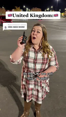 Replying to @ilanalavine There are many different words for this device. What do you call it where you live?? #unitedkingdom #unitedstates #uk #usa #ukvsusa #radio #walkietalkie #funny #humor #funnyvideo #satire #american #british 