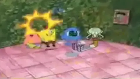SECURITY SYSTEM TAKES CONTROL OF SQUIDWARD'S HOUSE AND BEGINS ATTACKING THE CITY, LEAVING THE MAYOR TO GIVE SQUIDWARD COMMUNITY SERVICE FOR THE-