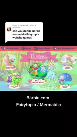 Replying to @corr0ded_coffin_  Old Barbie.com: Fairytopia/Mermaidia Games 🧚‍♀️👸🏼🎀🧜‍♀️🎣🌹 The rose scared the crap out of me when I was a kid 😂 you never knew when he was going to pop out 😅 #fairytopia #fairytopiamermaidia #mermaidia #barbie #barbiegame #barbiefairytopia #barbiemermaidia  #barbiegames #old #website #flashgame #flashgames #2000skid #2000skids #2000snostalgia #games #game #oldies #computergames #educational #kids #kidspcgames #educationalkidspcgames #2000skids #pcgames #doyouremember #girlygames #girlgame #follow #followformore #fyp #fypシ 