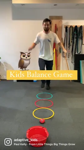 Save this kids activity 🦉   As a Paediatric Physio we work with kids every day and have found this activity to be great for building coordination, balance and developing strong bodies ☺️  You can have five bean bags at one end, each round throw one and then run back to the start! Or you can do it as part of a group play session for school or home ☺️  Tag a friend, teacher or therapist to reach more kids and help us to grow and play together!   All activities are general in nature and not personal advice. Before starting any new program or activity consult with your health care professional or therapist to make sure it is right for you ☺️  #kidsphysio #ot #occupationaltherapy #childdevelopment #primaryschool #primaryteacher #childdevelopment #paediatrics #asd #dcd #kidssport 