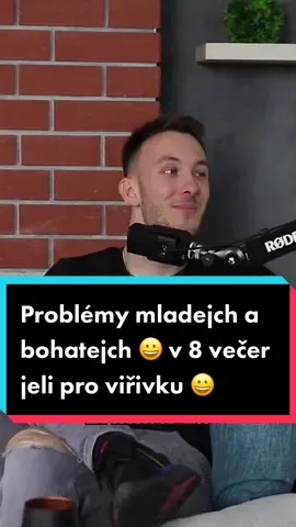 Problémy mladejch a bohatejch 😀 novej #podcast s Housem je právě teď na youtube Hype-Cast 😊
