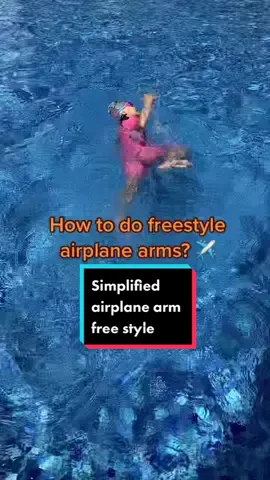 The key is: bend our elbow so that forearm will dangle down relaxed like airplane landing down ✈️ keep elbow high while fingers enter water first 🔥 learning from best Coach @Coach_DerrickLim 💪🏻❤️‍🔥 #fyp #foryou #swimtok #swim #learningtoswim #learningisfun #startswimming #studywithme #swimmingislife #freestyleswimmingtraining 