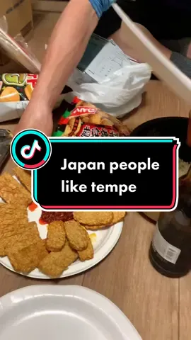 Japan people like tempe 😀 #tempe #indonesiafood