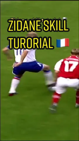 Zidane skill tutorial #tyrellball #skillstutorial #footballtiktok #fyp #easyskills #viralskills #zidaneofficial #zidaneroulette #zinedinezidane 