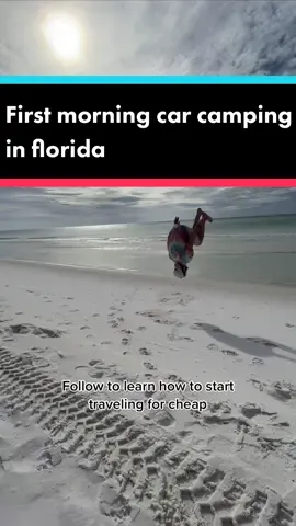 Just drove 11 hrs to florida for my very first car camper road-trip very excited and blessed to be out here traveling #carcamping #travelwithme #fyp #viral #trending 