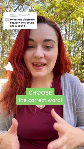 Replying to @endelhyppolite1 Let’s play a #pronunciation game! Choose which word I’m saying 😃 #englishpronunciation #inglese #inglespratico #englishlistening #انگلیسی #英語 #영어 #speakenglishfluently #englishclass #eslteacher #pronunciationchallenge #pronunciationteacher #englishteacher 