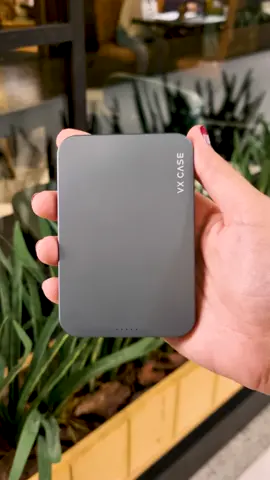 O carregador portátil mais prático que você já viu! #magsafe #iphone #apple #carregadorportatil #bateriaexterna #powerbank #fyp #vxcase #foryourpage