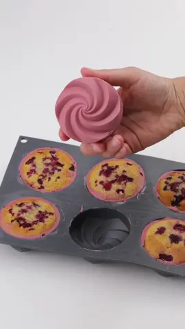 Financier cakes in my spiral silicone moulds 😉