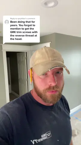 Replying to @spryhiker  #carpentrytips #finishcarpentry #tradesman #fyp #fypシ #foryoupage #foryou #asmr #carpentrytricks #ChevyEVSongContest #tattooedbluecollar #satisfying #vote #election 