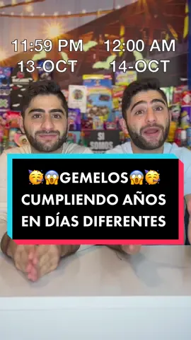 Gemelos cumpliendo años un día diferente #sisomosgemelos #gemelos #twins #historia #storytime #isiybenny #cumpleaños 