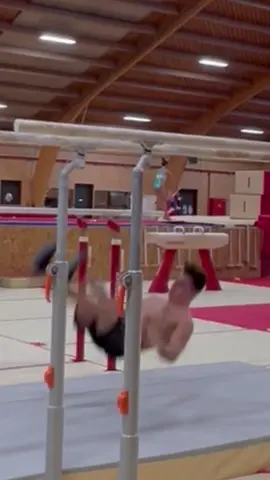 The finish👌 #gymnastics #fail #slowmotion 