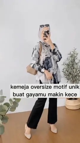 Gk nyangka kemeja motif abstrak masuk jajaran top best seller ditiktokshop😍😍😍#kemejamotifkekinian #kemejaabstrak #kualitaspremium👍🥰 #wanitamuslimah 