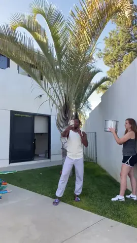 This is how that video was made, and did I not tell @julie.russell to hit me with the side of the pot NOT the bottom….. she had one job lol