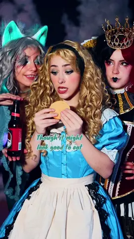 Alice has no survival skills but we love her for it 💕 #dreamscapesslc #aliceinwonderland #queenofhearts #cheshirecat #wonderland #dreamscapes 