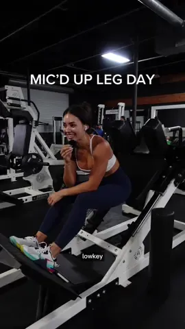 Leg day mic’d up #ChevyEVSongContest #legworkout 