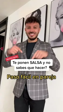 Ya guardaste y enviaste este video para practicarlo con tu pareja de fiesta ? #LoDescubriEnTikTok #salsa #tutorial #el_marce_ #AprendeEnTikTok 