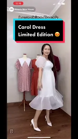 Makin galau ga mau pilih yang mana?? 😍🤪 Sampai ketemu di Live Besok jam 8 malam WIB ya, Bestie ❤️🔥 #dressnatal #dressnatal2022 #dresspremium #dressmidi #dresskekinian #dressviral #dressmidikekinian #dressmidiviral #dressmerah #dresspuffsleeve #dressorganza #dressputih #ttshopfashion #tiktokshopindo #tiktokshopindonesia #ttshophaul #ttshopindo #ttshoplokal 