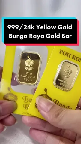Poh Kong Bunga Raya Gold Bar✨  #pohkong #pohkongmy #giftideas #giftofjoy #giftforher #giftforhim #goldbar #bar #bungaraya #yellowgold #999gold #invest #investment #double1111 #tiktokviral #tiktokmegasale #tiktokgoldbar #tiktokjewellery #tiktok1111megadeals #tiktokshop1111megadeals #shoponline🛍 #shopping  