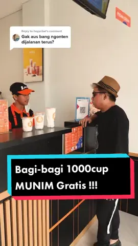 Replying to @heyycibel Buat kalian yang mau MUNIM Gratis langsung aja datang yaa sampai tanggal 13-nov jangan lupa follow @munim.official serbuuuu #kacungsultan88 #sedekahseru 