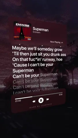 Superman | Eminem #lyrics #edit #lyricedit #song #songedit #superman #eminem 
