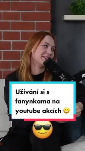 I tohle se dělo na youtube akcích 😀 #podcast s Natylou už teď na youtube Hype-Cast 😊