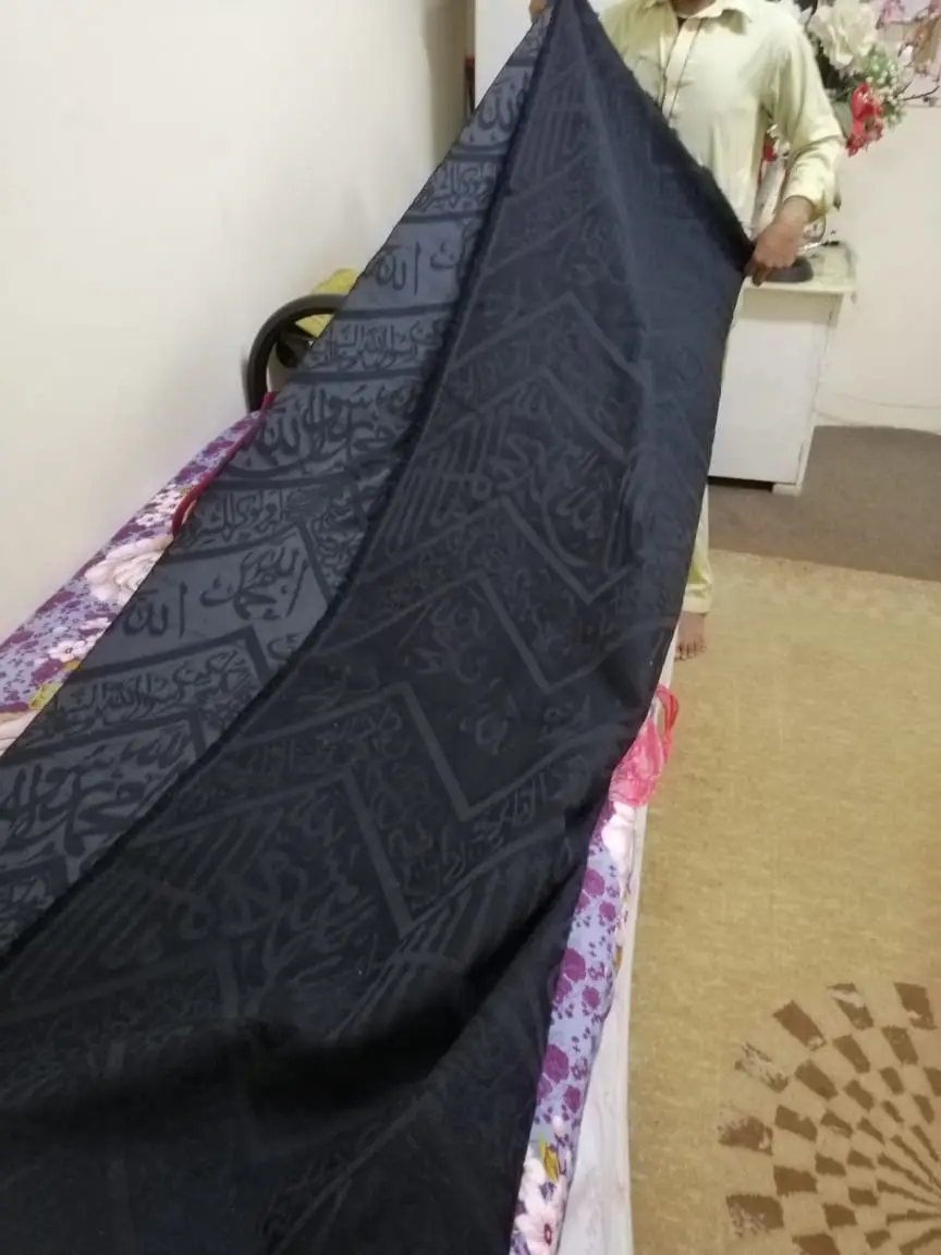 Alhamdulilah Gilaf kaba #foryou #foryoupage #crow07#viralvideo #nadeemshami #sham84wale #khadimemakkah 