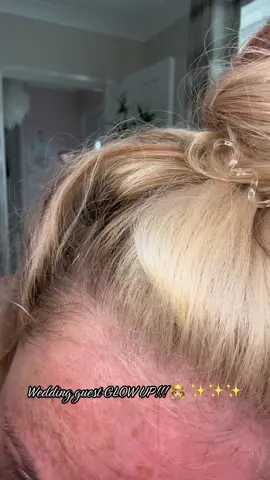 Wedding Guest GLOW UP 👸🏼✨✨😍 #weddingguest #GlowUp #hairandmakeup #mua #makeup #weddingvibes #glamup #GlowUp #fyp #fypシ #fypシ゚viral #lovethislook #sophisticated #vintagelook #classy #classystyle #girlgotclass #viraltiktok #grwm 