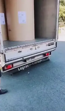 Moving floor trailer by Legras Industries.  #engineer #engineering #howitsmade 