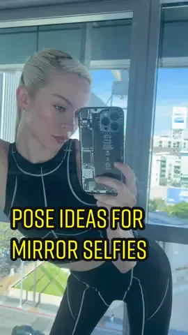 3 EASY Pose Ideas for Mirror Selfies 🤳🏼 @casetify #casetifypartner #poseideas #mirrorselfieposes #posingtips #modeltips #modeltok #modeltiktok 