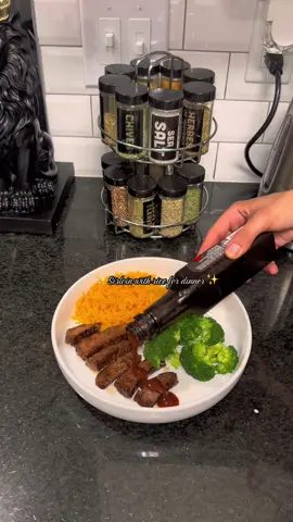 Steak with rice 👩🏽‍🍳 #sirloinsteak #rice #broccoli #dinnerwithme #dinner #cooking #cookingtiktok #fyp #viral #YellowstoneTV #ChevyEVSongContest #parati #munch #blowthisup #viraltiktok #tiktokfoodie #Foodie #steaktiktok #sirloin #steakathome 