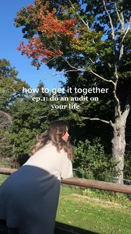 Will follow this up with a talking video to explain better: ep. 1 is to take a step back & do an audit on your life! #SelfImprovement #selfgrowth #reset 