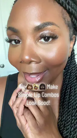 We literally make everything look GOODT! #lipcombos #lipcomboforblackgirls #lipcombotiktok #blackgirlmakeup 
