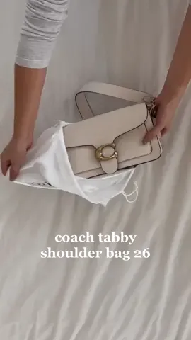 finally got this beauty😭 coach tabby shoulder bag 26 🫶🏼 #coach #coachtabby #tabby26 #coachtabby26 #pursetok #bagtok 