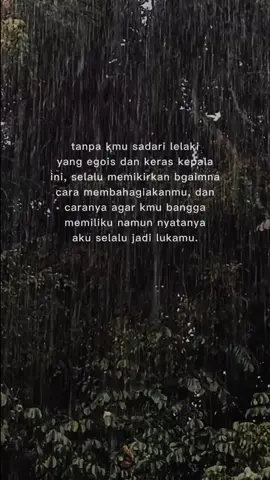 maaf yaa jika aku hanya jadi lukamu#galaubrutal