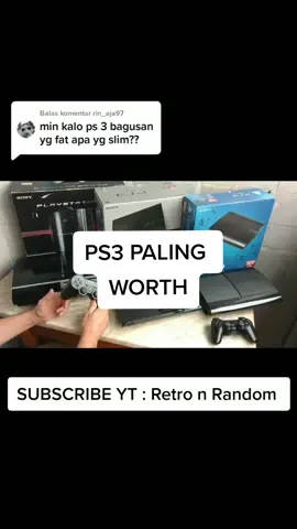 Membalas @rin_aja97 seri PS3 yang paling worth untuk dibeli #ps2 #ps3 #console #hpgamingmurah #konsol #konsoljadul #konsolmurah #nintendoswitch #psp #ps4 #ps5 #gamejadul 