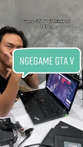 Si Boss ga taunya lagi main game GTA V di laptop Lenovo ThinkPad T470s cek yuk geeiiss #betet89 #laptop #gta5 #gamer #juallaptopsecond 